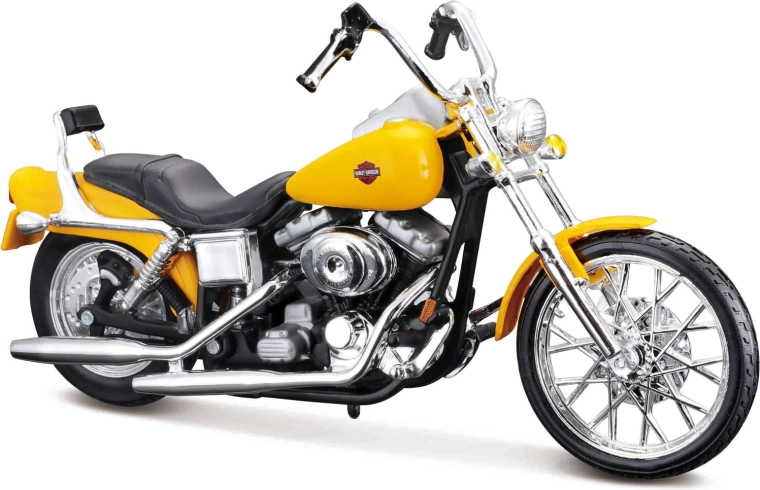 Maisto HD motocykel 2001 FXDWG Dyna Wide Glide 1:18