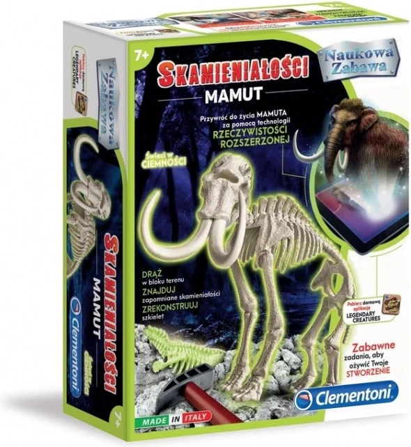 Náučná sada o mamutích skamenelinách