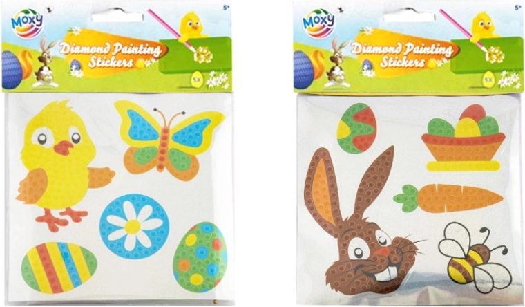 Diamantová mozaika – veľkonočné samolepky