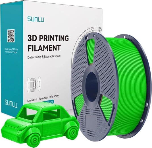 Sunlu PETG filament zelený