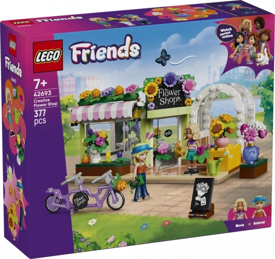LEGO Friends kreatívne kvetinárstvo