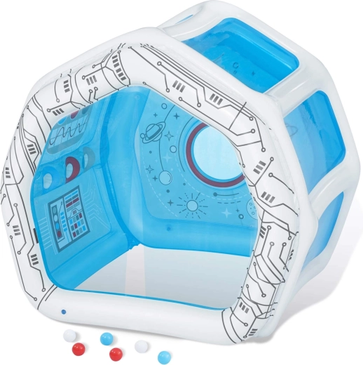 Nafukovacie detské ihrisko Stanica vesmír