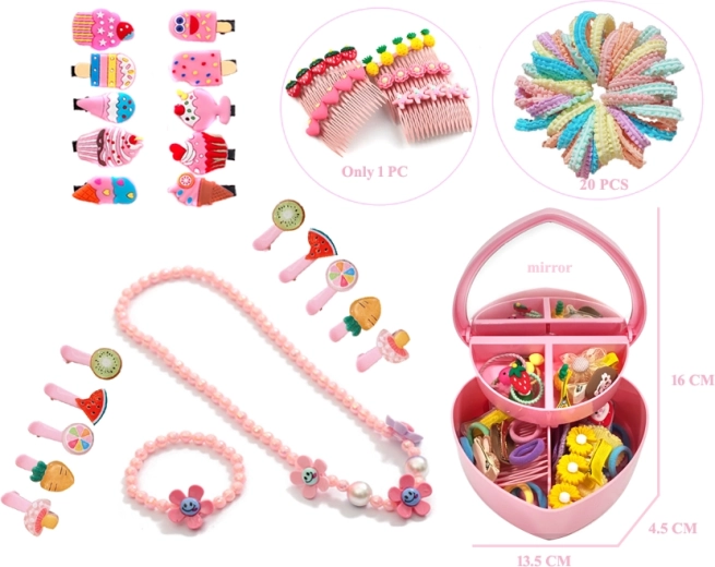 Stylistický set na vlasy 43 ks DIY