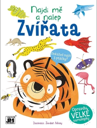 Nájdi ma a nalep – Zvieratá