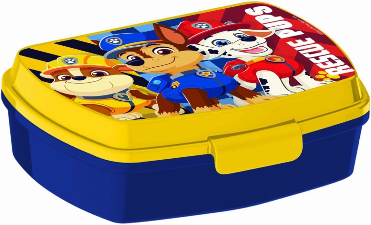 Plastový desiatový box PAW PATROL 17,5 × 14 × 6,5 cm
