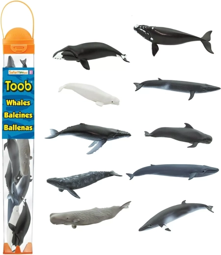 Safari Ltd. Toobs tuba veľryby (10 figúrok)