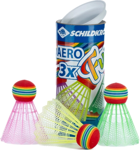 Bedmintonové košíky SCHILDKRÖT Aero Fun, 3 ks