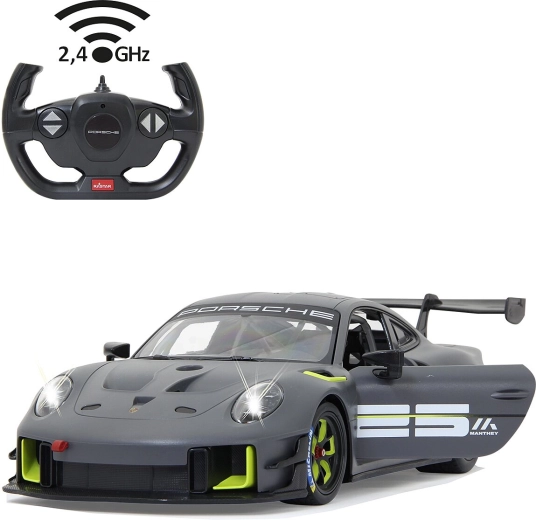 RC auto Porsche 911 GT2 RS Clubsport 25 v mierke 1:14, sivé