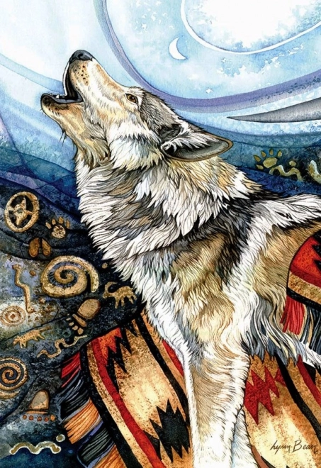 Puzzle Vytie vlk 260 dielcov