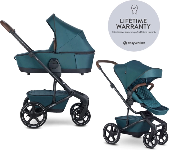 Easywalker harvey⁵ prémiový kombinovaný kočík 2v1 – Jade Green