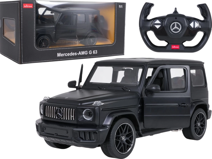 Diaľkovo ovládané auto Mercedes-AMG G 63 RASTAR čierne 1:14