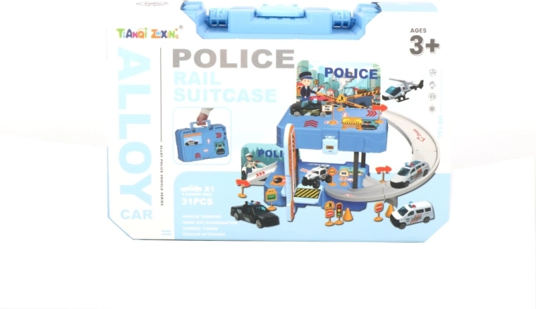 Policajná hracia súprava v kufríku