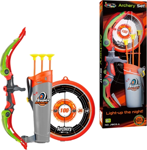 Svietiaca lukostrelecká sada do tmy Night Striker