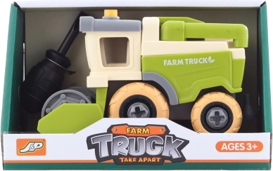 Skrutkovací plastový kombajn pre deti