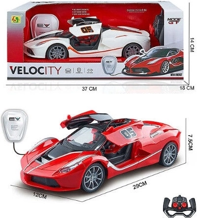Auto na diaľkové ovládanie s nabíjacou stanicou