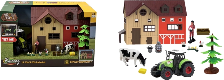 PLEJO veľká farma s príslušenstvom