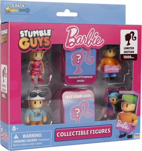 Deluxe box s figúrkami STUMBLE GUYS x BARBIE – 6 ks