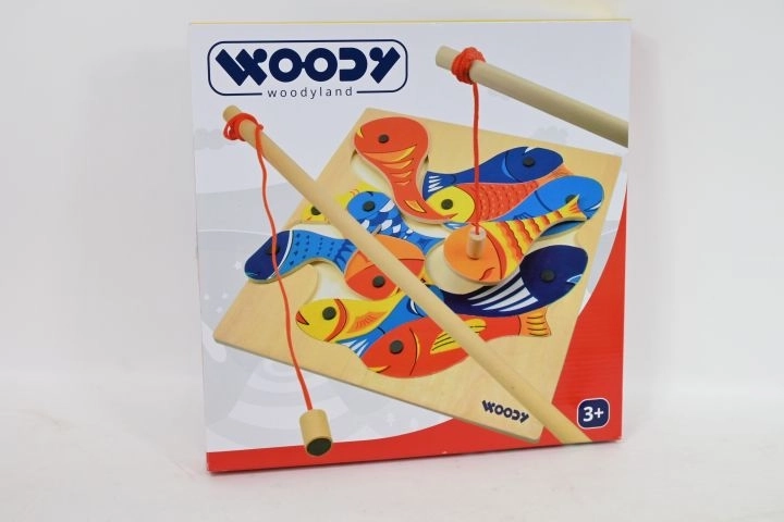 Woodyland magnetická hra Rybičky s prútom
