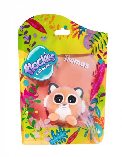 Flockies zberateľská figúrka zvieratka 4 cm - 1 kus