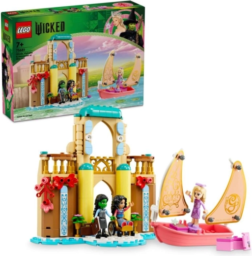 Lego wicked glinda, elphaba a nessarose na univerzite shiz
