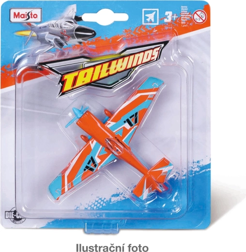Maisto Fresh Metal Tailwinds kovový model lietadla v blistri (mix druhov)