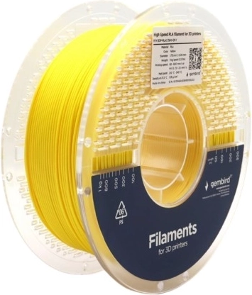 PLA High Speed filament 1,75 mm, 1 kg, žltý