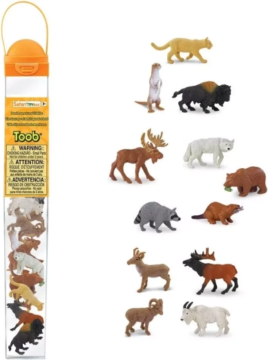 Safari Ltd. TOOBS tuba zvieratá Severnej Ameriky