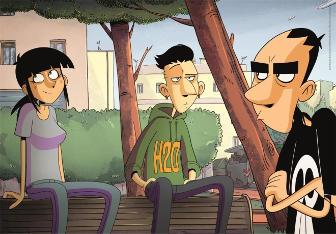 Puzzle CLEMENTONI Netflix: Tento svet ma nedostane (Zerocalcare III) 1000 dielikov