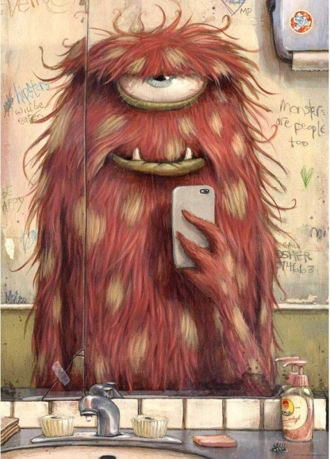 Heye Zozoville: Selfie puzzle 1000 dielikov