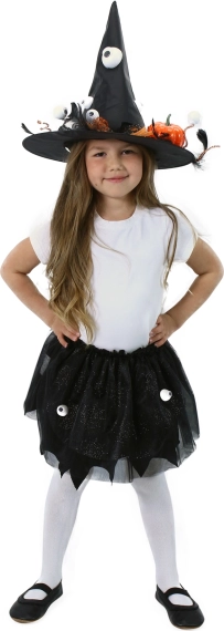 Detský čarodejnícky kostým s tutu sukňou