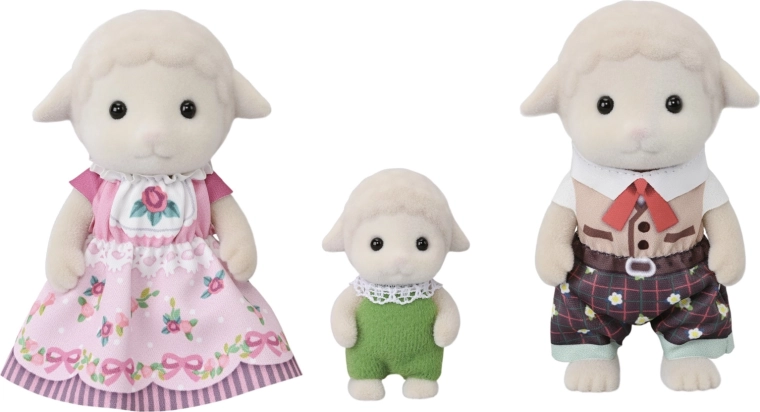 Sylvanian Families rodina ovečiek – trio figúrky