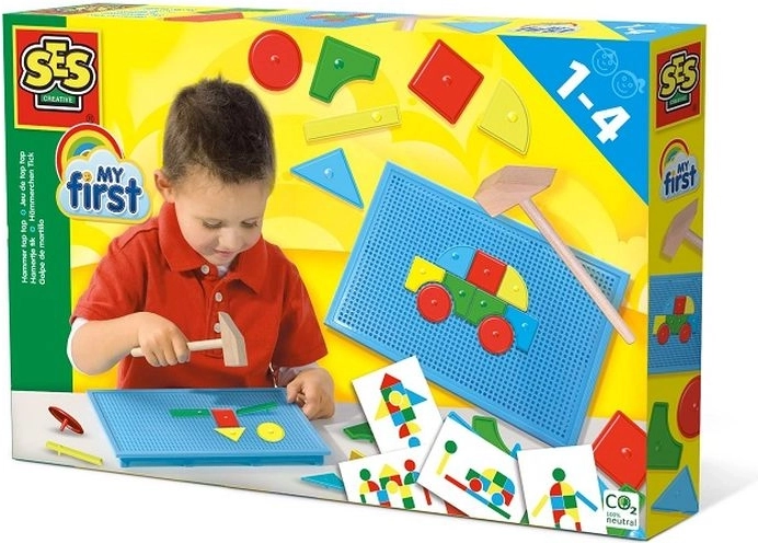 SES Creative My First stuku puku geometrické tvary