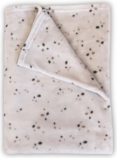 Petú Petú líščia deka dots