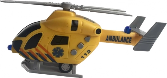 Plastová hračka helikoptéra