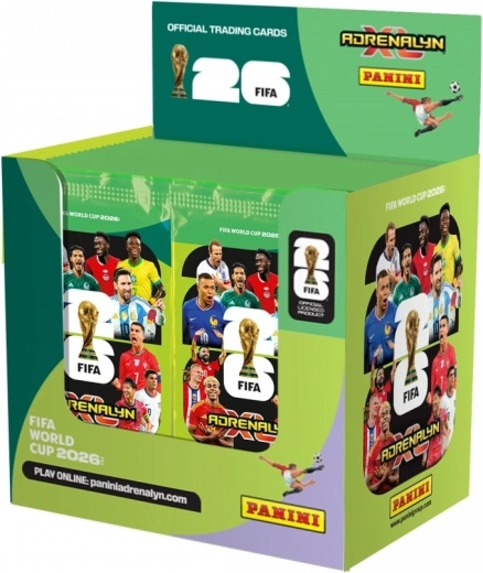 Panini FIFA World Cup 2026 zberateľské karty – displej 50 sáčkov