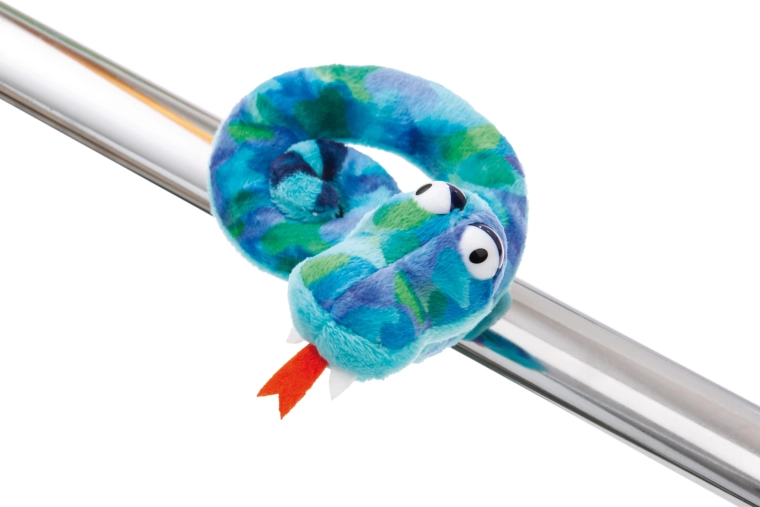 NICI magnetická plyšová hadica ZsaZsa 11 cm zelená