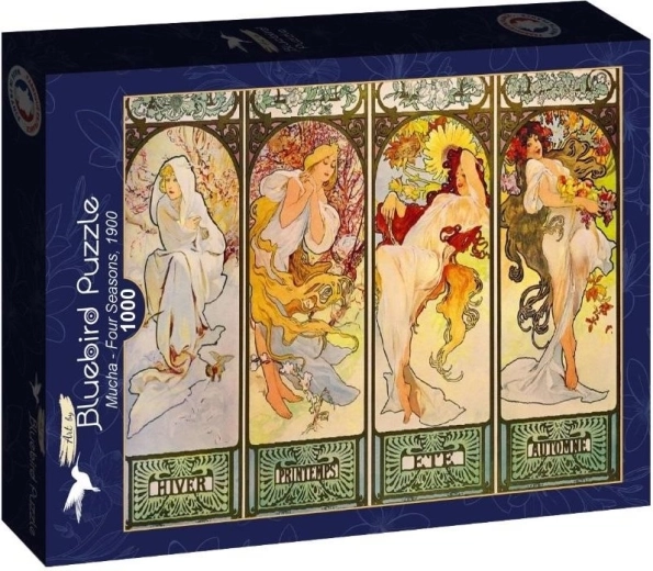 Bluebird puzzle štyri ročné obdobia 1000 dielikov