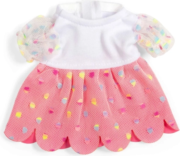 Bigjigs Toys ružové párty šaty pre bábiku 28 cm