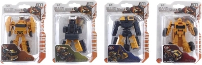 Robot stavebné auto kovové