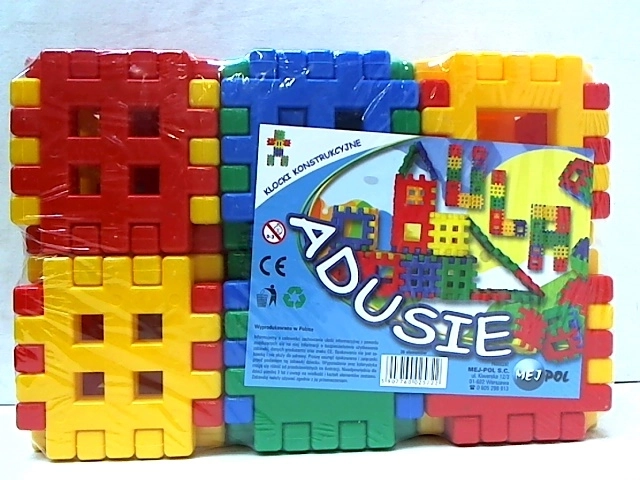 Adusie nafukovacie konštrukčné kocky 36 ks