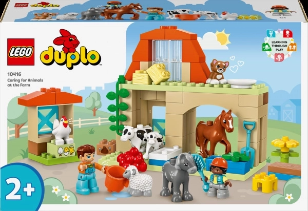 lego duplo starostlivosť o zvieratá na farme