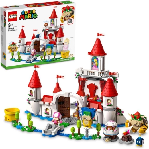 Lego super mario rozširujúci set – peachin zámok (71408)