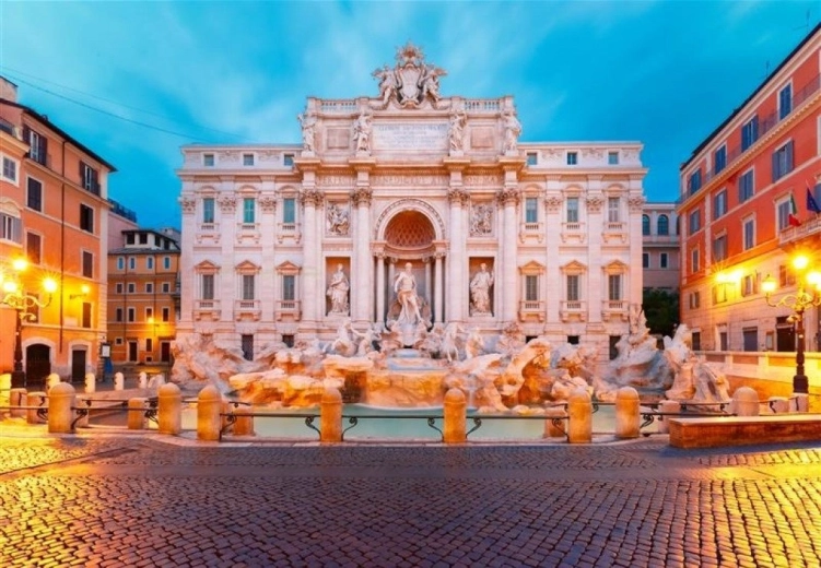 Puzzle Fontána di Trevi, Rím – 1000 dielikov