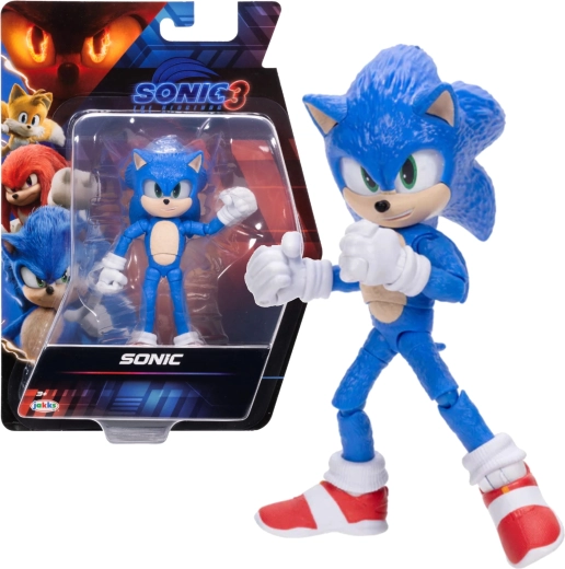 Jakks Pacific Sonic the Hedgehog 3 polohovateľná figúrka Sonic 12,7 cm