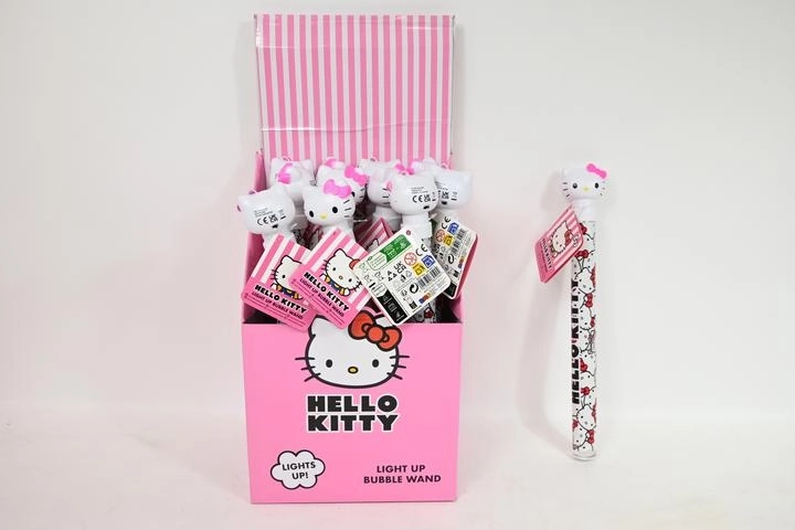 Svietiaca bublifuková palička Hello Kitty