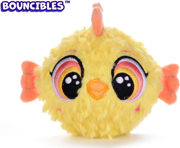 Bouncibles plyšová skákacia loptička Leo 8 cm