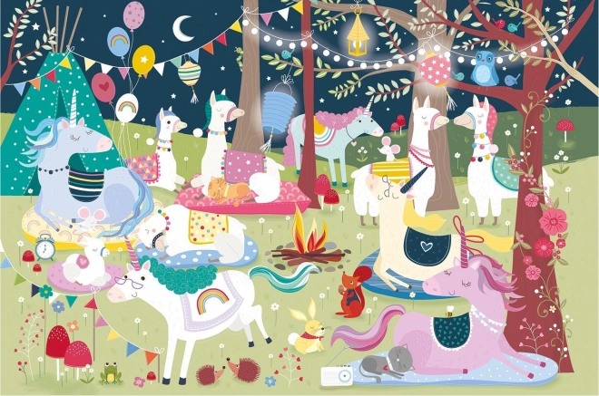 Puzzle Sladké sny 36 dielikov