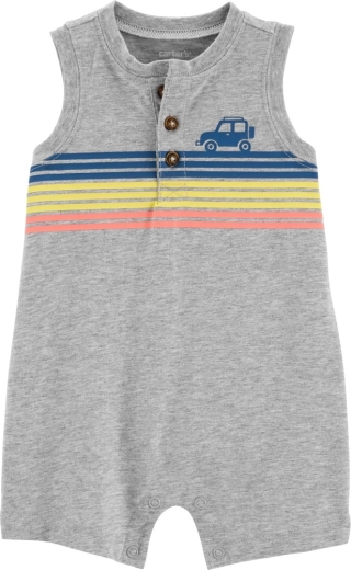 Letný overal Carter's Multi Stripes pre chlapca 9 m