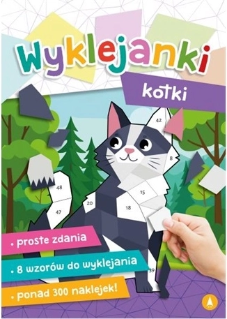 Vylepovačky mačiatka – zošit s nálepkami