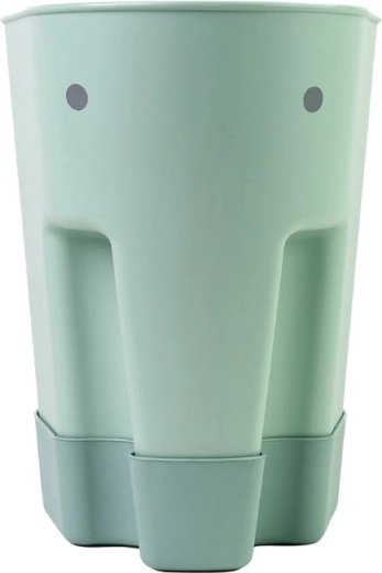 Shnuggle Ellie úložný košík na hračky do vane eucalyptus green – 1 kus